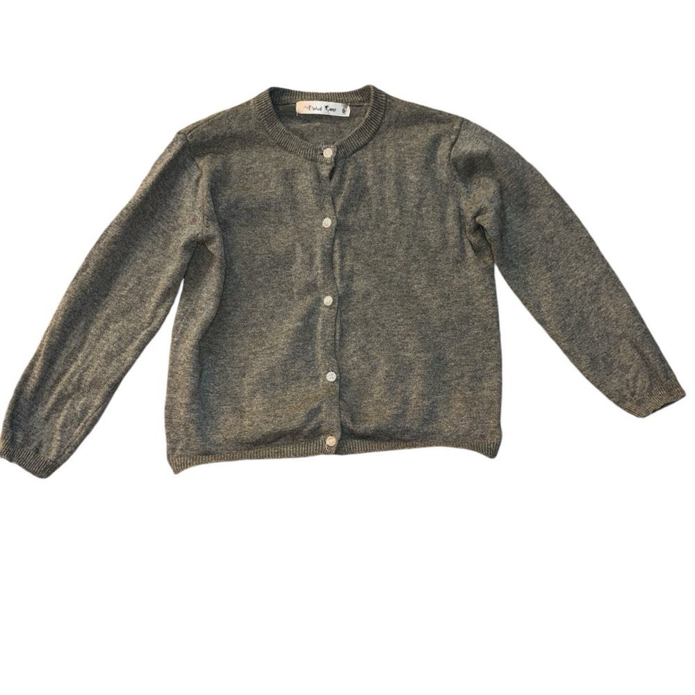 🌺Girls gray cardigan